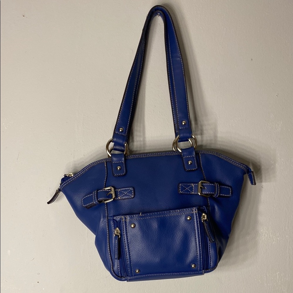 St. John's Bay Blue Shoulder Bag Timeless Design